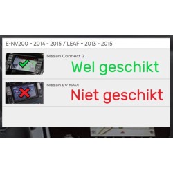 Actualización de navegación de Nissan Connect 2