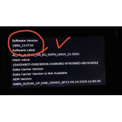 Pacchetto di aggiornamento di navigazione Suzuki SLDA: mappe, firmware e autovelox